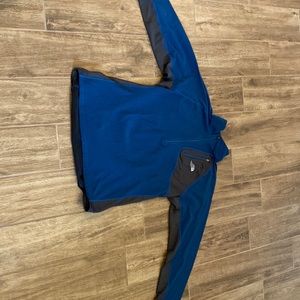 North face half zip pullover M